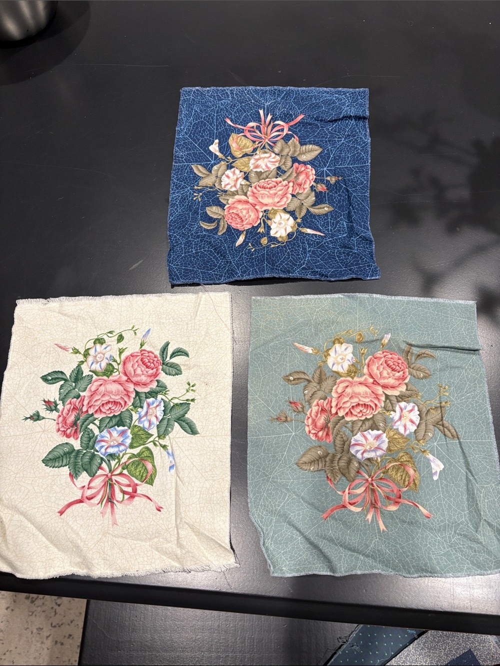 Floral Cotton Squares 10x11